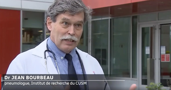 Interview with Dr Jean Bourbeau (in French)